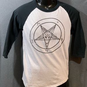 Super mysterious pentagram baseball T.
